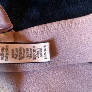 Victoria Secret strapless bra size 34 C